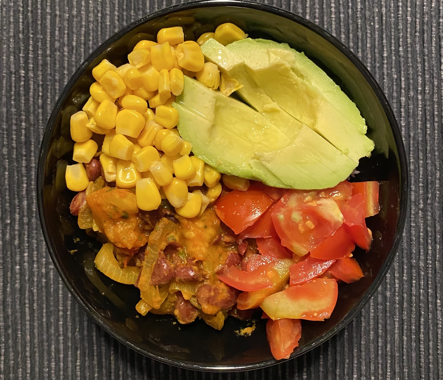 Burrito bowl - before enhancement