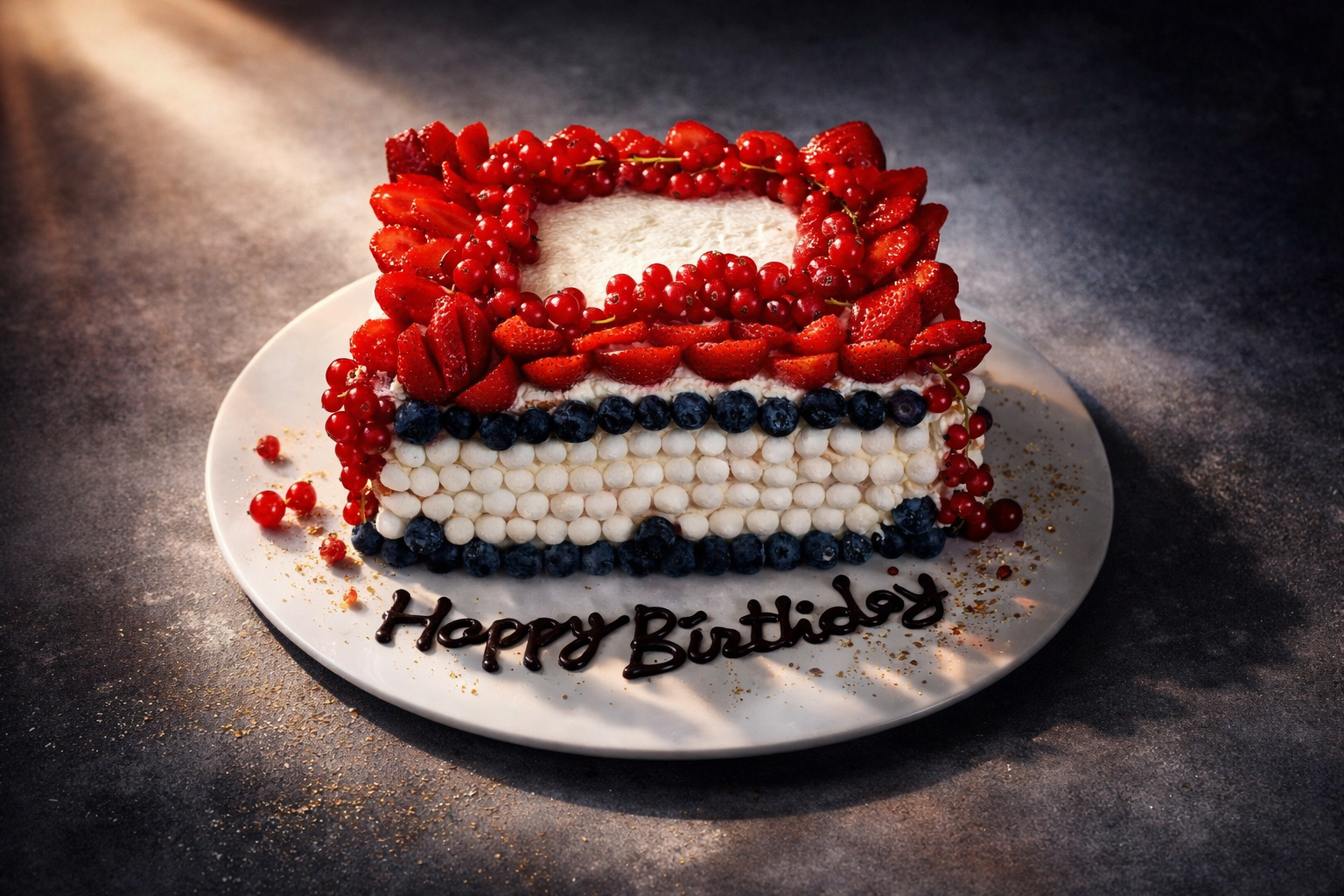 Cake - after enhancement