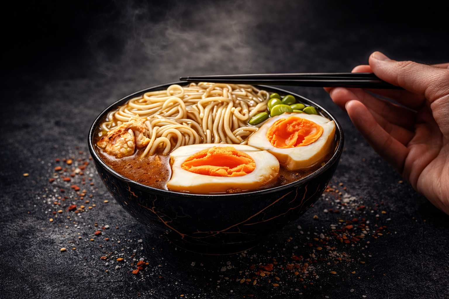 Ramen - after enhancement