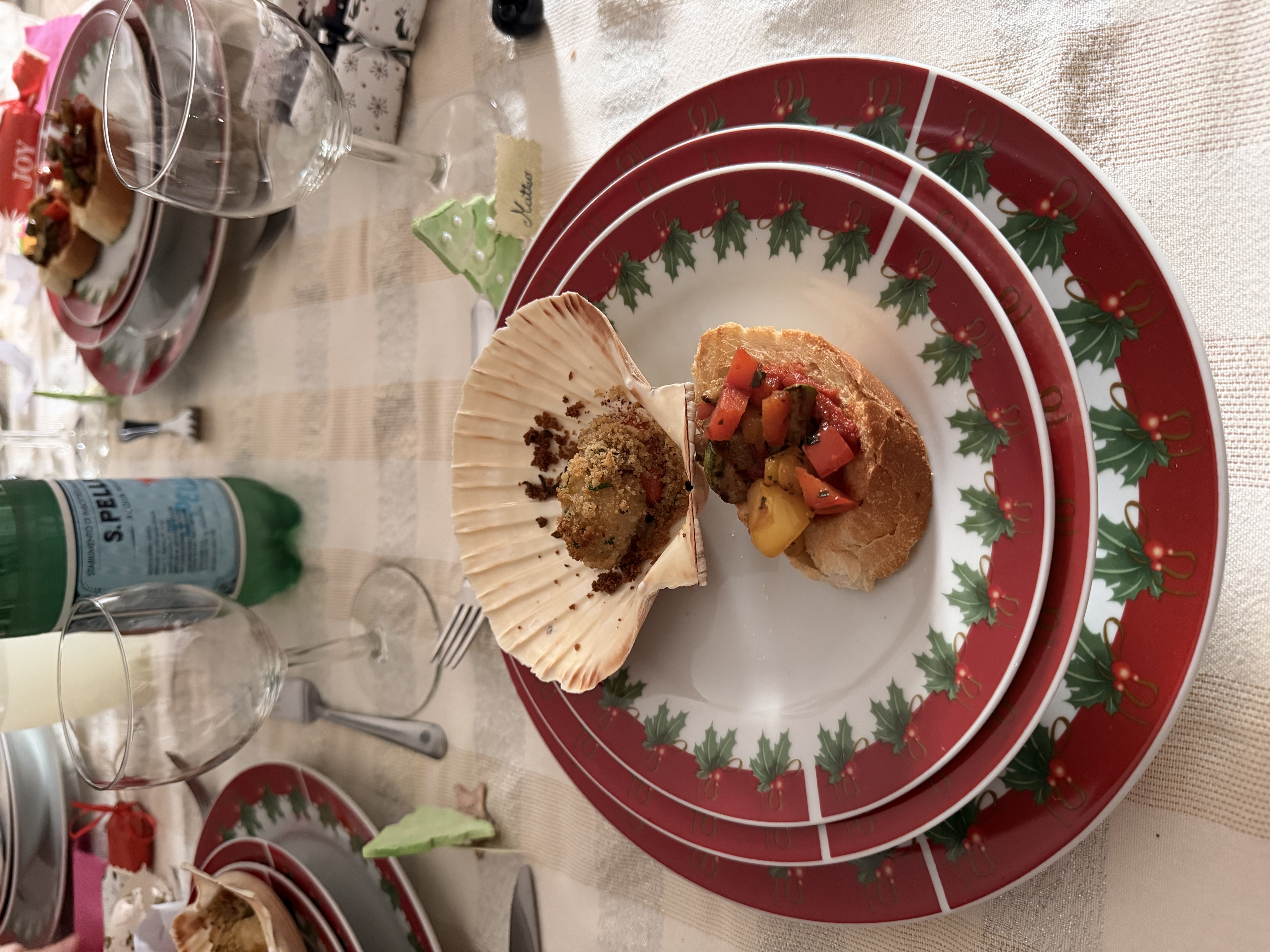 Holiday dish - before enhancement